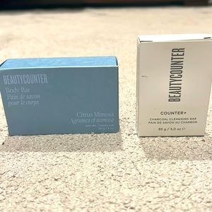 FREE SHIPPING beautycounter Body Bar Citrus Mimosa and Charcoal Cleansing Bar